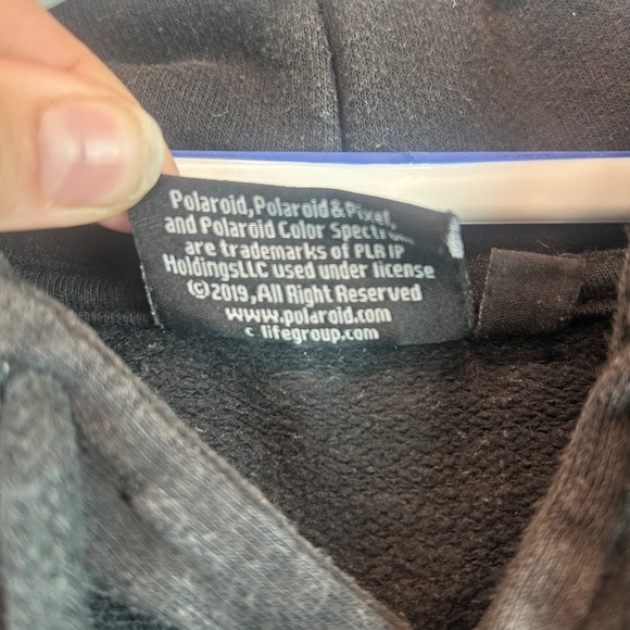 Polaroid Graphic Hoodie Womens Small - Picture 7 of 10